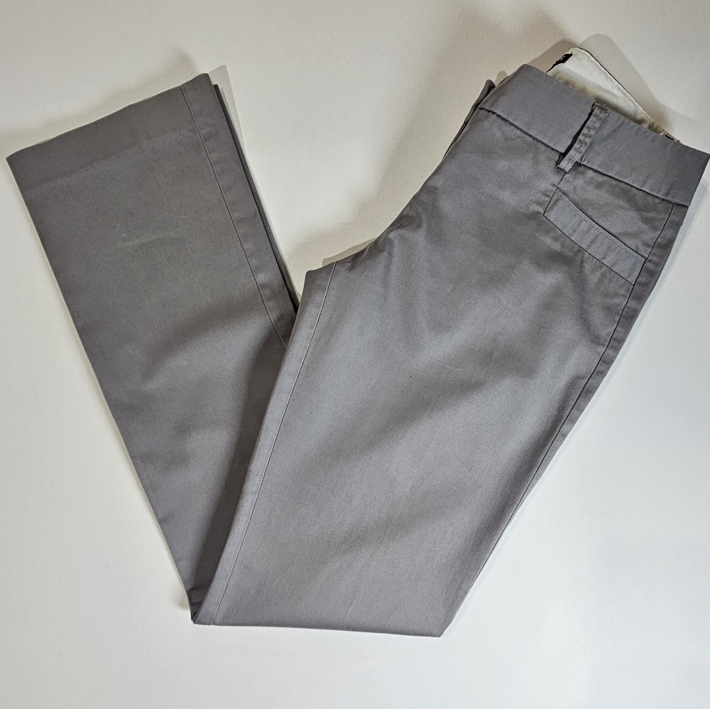 Express Dress Pants Womens Size 0R Gray Columnist Bootcut Low Rise Career Bottom